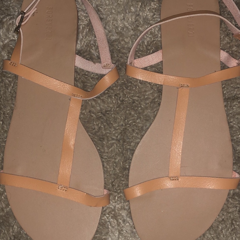 Brown sandals